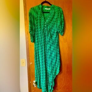 Manaola Dress, Light Teal, Size xs, MIDI length